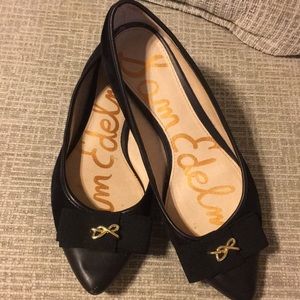 Beautiful Sam Edelman black flats